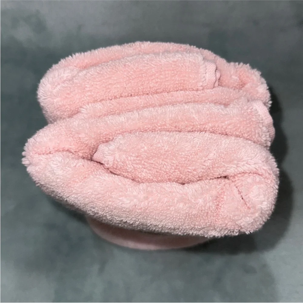 kate spade Soft Pink Cotton Hand Towels - Set of 2